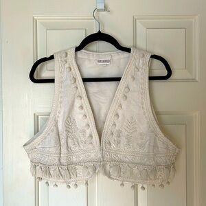 SHYANNE Women’s Boho Vest S:XL 15”L